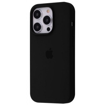 Чохол Silicone Case Full iPhone 16 Pro Max black