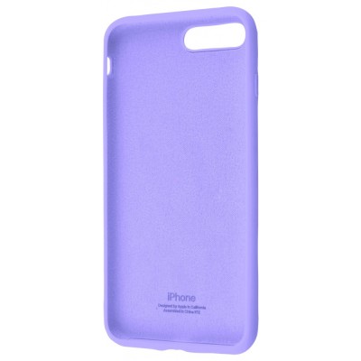 Чохол Silicone Case Full iPhone 7 Plus/8 Plus papaya