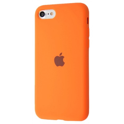 Чохол Silicone Case Full iPhone 7/8/SE 2 papaya