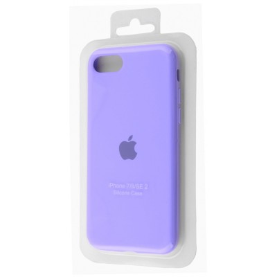 Чохол Silicone Case Full iPhone 7/8/SE 2 papaya