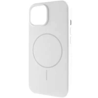 Чохол Silicone Case Full Protective (AA) NO LOGO with MagSafe для Apple iPhone 11 (6.1") Білий / White