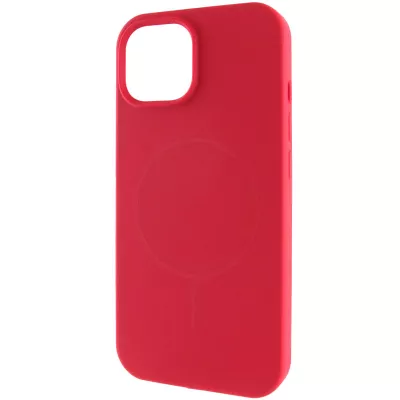 Чохол Silicone Case Full Protective (AA) NO LOGO with MagSafe для Apple iPhone 11 (6.1") Червоний / Deep Red