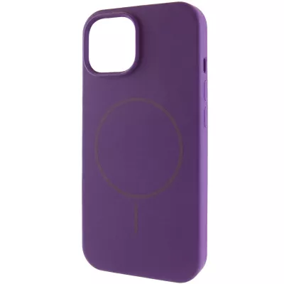 Чохол Silicone Case Full Protective (AA) NO LOGO with MagSafe для Apple iPhone 11 Pro Max (6.5") Фіолетовий / Amethyst