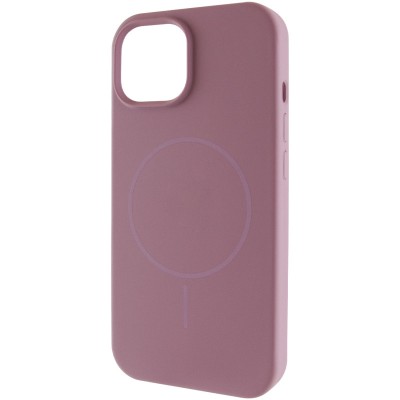 Чохол Silicone Case Full Protective (AA) NO LOGO with MagSafe для Apple iPhone 13 (6.1") Ліловий / Lilac Pride