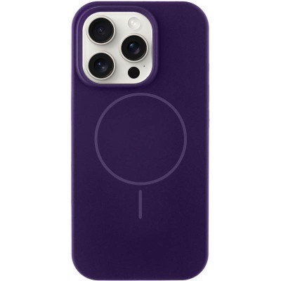 Чохол Silicone Case Full Protective (AA) NO LOGO with MagSafe для Apple iPhone 14 Pro (6.1") Фіолетовий / Amethyst