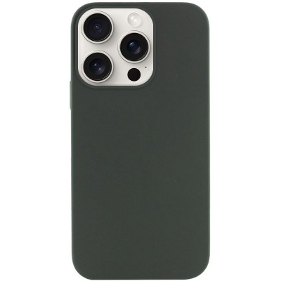 Чохол Silicone Case Full Protective (AA) NO LOGO для Apple iPhone 15 Pro (6.1") Зелений / Cyprus Green