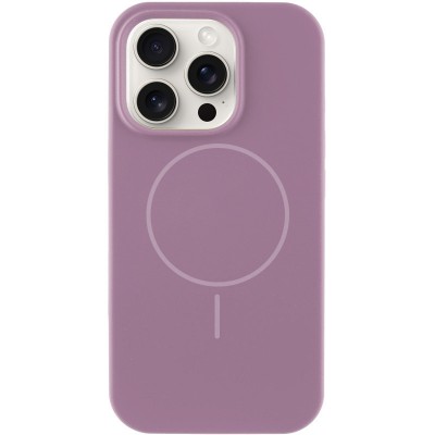 Чохол Silicone Case Full Protective (AA) NO LOGO with MagSafe для Apple iPhone 14 Pro Max (6.7") Ліловий / Lilac Pride