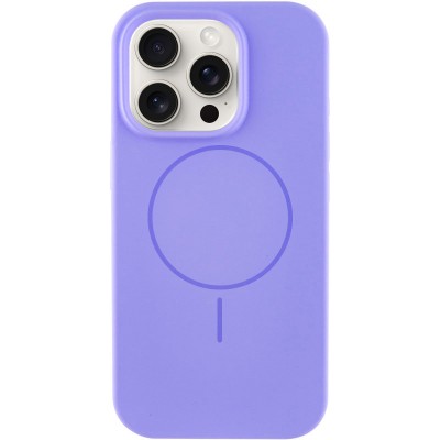 Чохол Silicone Case Full Protective (AA) NO LOGO with MagSafe для Apple iPhone 15 Pro (6.1") Бузковий / Lilac Чохол Silicone Case Full Protective (AA) NO LOGO with MagSafe для Apple iPhone 15 Pro (6.1") Бузковий / Lilac