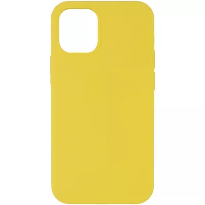 Чохол Silicone Case Full Protective (AA) NO LOGO для Apple iPhone 11 (6.1") Жовтий / Yellow
