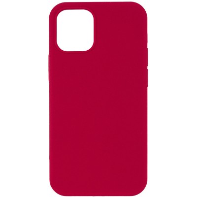 Чохол Silicone Case Full Protective (AA) NO LOGO для Apple iPhone 11 (6.1") Червоний / Rose Red
