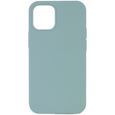 Чохол Silicone Case Full Protective (AA) NO LOGO для Apple iPhone 12 Pro / 12 (6.1") Бірюзовий / Turquoise
