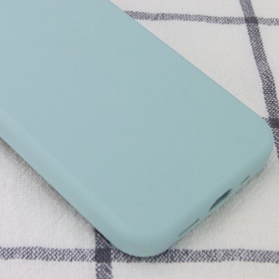 Чохол Silicone Case Full Protective (AA) NO LOGO для Apple iPhone 12 Pro / 12 (6.1") Бірюзовий / Turquoise
