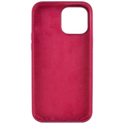 Чохол Silicone Case Full Protective (AA) NO LOGO для Apple iPhone 12 Pro / 12 (6.1") Бордовий / Maroon