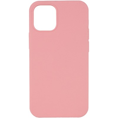 Чохол Silicone Case Full Protective (AA) NO LOGO для Apple iPhone 12 Pro / 12 (6.1") Рожевий / Pink
