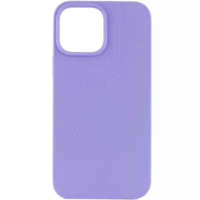 Чохол Silicone Case Full Protective (AA) NO LOGO для Apple iPhone 12 Pro Max (6.7") Бузковий / Dasheen