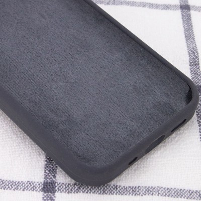 Чохол Silicone Case Full Protective (AA) NO LOGO для Apple iPhone 12 Pro Max (6.7") Сірий / Dark Gray