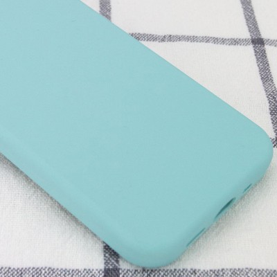 Чохол Silicone Case Full Protective (AA) NO LOGO для Apple iPhone 13 (6.1") Бірюзовий / Marine Green