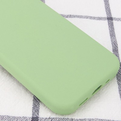 Чохол Silicone Case Full Protective (AA) NO LOGO для Apple iPhone 13 (6.1") М'ятний / Mint