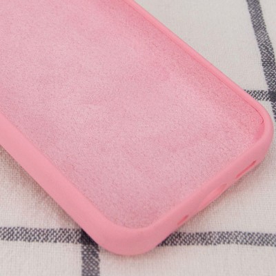 Чохол Silicone Case Full Protective (AA) NO LOGO для Apple iPhone 13 (6.1") Рожевий / Light pink