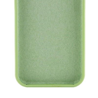 Чохол Silicone Case Full Protective (AA) NO LOGO для Apple iPhone 13 Pro Max (6.7") М'ятний / Mint