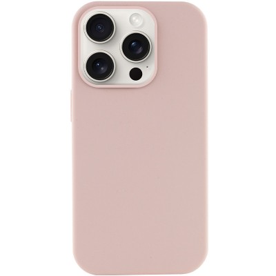 Чохол Silicone Case Full Protective (AA) NO LOGO для Apple iPhone 13 Pro Max (6.7") Рожевий / Pink Sand