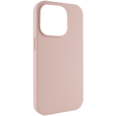 Чохол Silicone Case Full Protective (AA) NO LOGO для Apple iPhone 13 Pro Max (6.7") Рожевий / Pink Sand