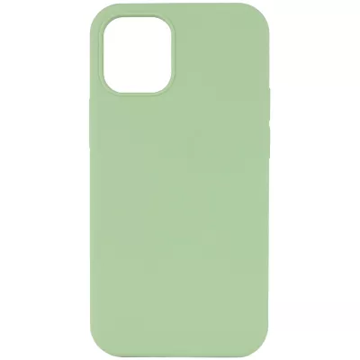 Чохол Silicone Case Full Protective (AA) NO LOGO для Apple iPhone 14 (6.1") М'ятний / Mint