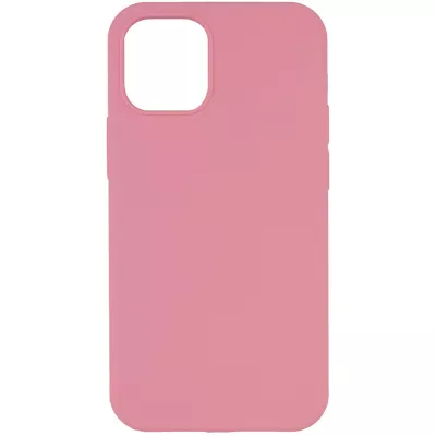 Чохол Silicone Case Full Protective (AA) NO LOGO для Apple iPhone 14 (6.1") Рожевий / Light pink