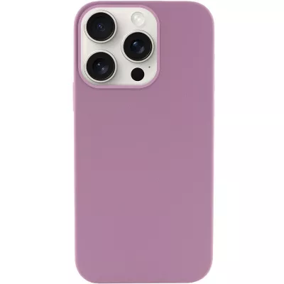 Чохол Silicone Case Full Protective (AA) NO LOGO для Apple iPhone 14 Pro (6.1") Ліловий / Lilac Pride