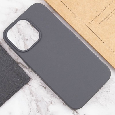 Чохол Silicone Case Full Protective (AA) NO LOGO для Apple iPhone 14 Pro Max (6.7") Сірий / Dark Gray