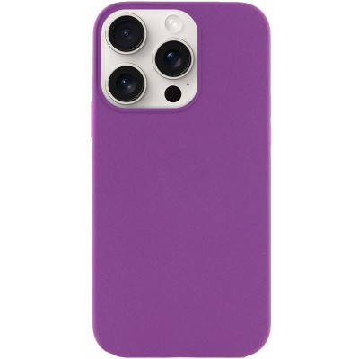 Чохол Silicone Case Full Protective (AA) NO LOGO для Apple iPhone 14 Pro Max (6.7") Фіолетовий / Grape