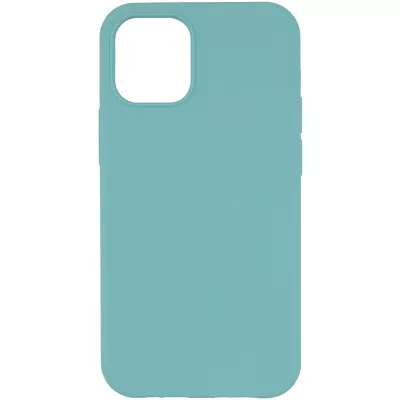 Чохол Silicone Case Full Protective (AA) NO LOGO для Apple iPhone 15 (6.1") Бірюзовий / Marine Green