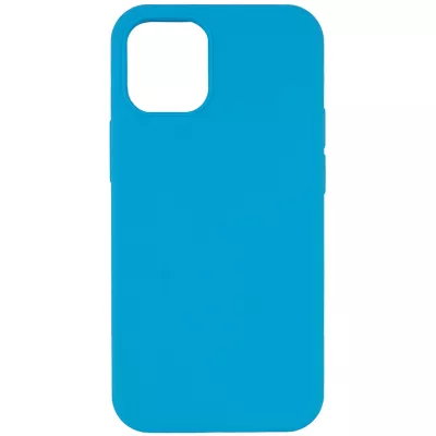 Чохол Silicone Case Full Protective (AA) NO LOGO для Apple iPhone 15 (6.1") Блакитний / Blue