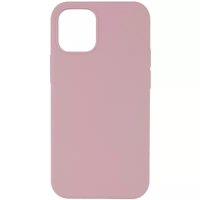 Чохол Silicone Case Full Protective (AA) NO LOGO для Apple iPhone 15 Plus (6.7") Рожевий / Pink Sand