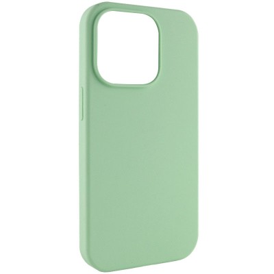Чохол Silicone Case Full Protective (AA) NO LOGO для Apple iPhone 15 Pro (6.1") Зелений / Pistachio