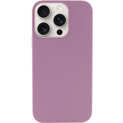 Чохол Silicone Case Full Protective (AA) NO LOGO для Apple iPhone 15 Pro (6.1") Ліловий / Lilac Pride