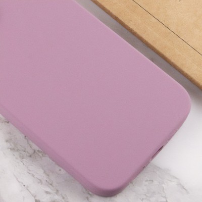 Чохол Silicone Case Full Protective (AA) NO LOGO для Apple iPhone 15 Pro (6.1") Ліловий / Lilac Pride