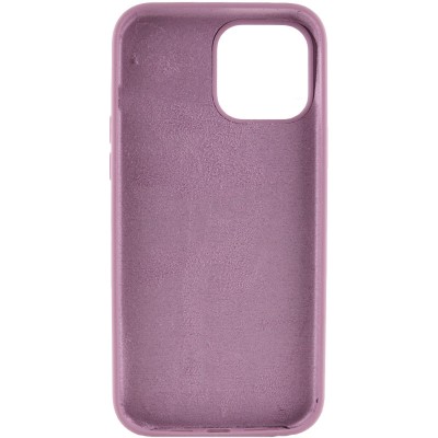 Чохол Silicone Case Full Protective (AA) NO LOGO для Apple iPhone 15 Pro (6.1") Ліловий / Lilac Pride