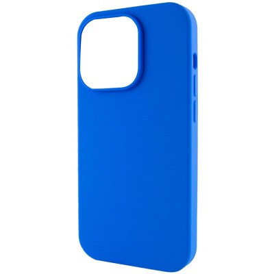 Чохол Silicone Case Full Protective (AA) NO LOGO для Apple iPhone 15 Pro (6.1") Синій / Capri Blue