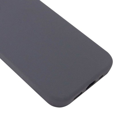 Чохол Silicone Case Full Protective (AA) NO LOGO для Apple iPhone 15 Pro (6.1") Сірий / Dark Gray