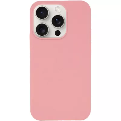 Чохол Silicone Case Full Protective (AA) NO LOGO для Apple iPhone 15 Pro Max (6.7") Рожевий / Pink