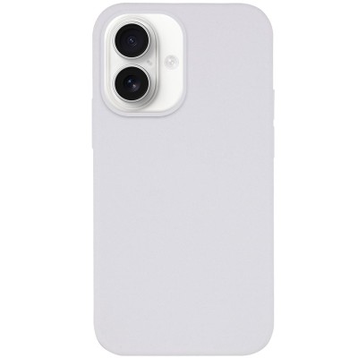 Чохол Silicone Case Full Protective (AA) NO LOGO для Apple iPhone 16 (6.1") Білий / White