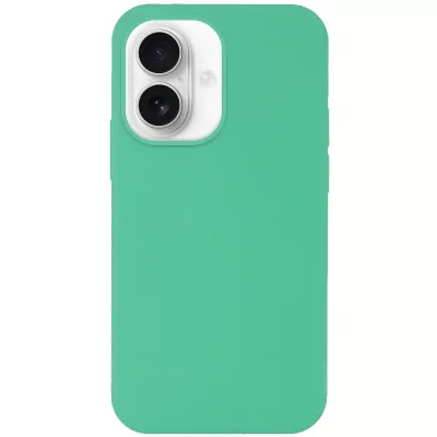 Чохол Silicone Case Full Protective (AA) NO LOGO для Apple iPhone 16 (6.1") Зелений / Spearmint