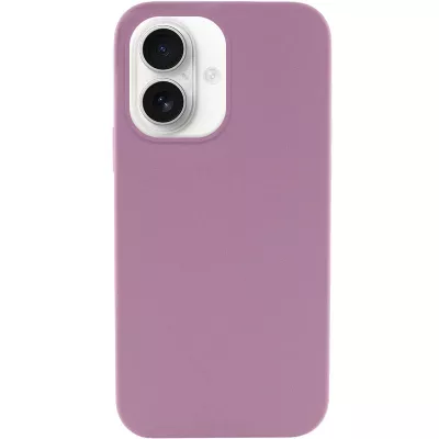 Чохол Silicone Case Full Protective (AA) NO LOGO для Apple iPhone 16 (6.1") Ліловий / Lilac Pride