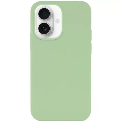 Чохол Silicone Case Full Protective (AA) NO LOGO для Apple iPhone 16 (6.1") М'ятний / Mint