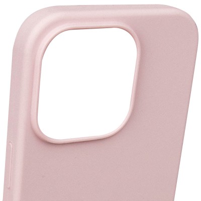 Чохол Silicone Case Full Protective (AA) NO LOGO для Apple iPhone 16 (6.1") Рожевий / Chalk Pink