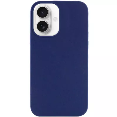 Чохол Silicone Case Full Protective (AA) NO LOGO для Apple iPhone 16 (6.1") Синій / Deep navy