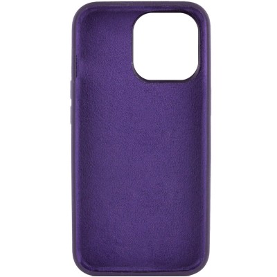 Чохол Silicone Case Full Protective (AA) NO LOGO для Apple iPhone 16 (6.1") Фіолетовий / Elderberry Чохол Silicone Case Full Protective (AA) NO LOGO для Apple iPhone 16 (6.1") Фіолетовий / Elderberry