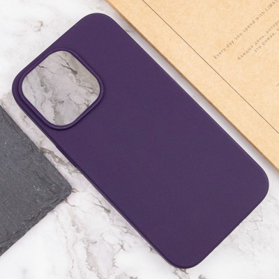 Чохол Silicone Case Full Protective (AA) NO LOGO для Apple iPhone 16 (6.1") Фіолетовий / Elderberry Чохол Silicone Case Full Protective (AA) NO LOGO для Apple iPhone 16 (6.1") Фіолетовий / Elderberry