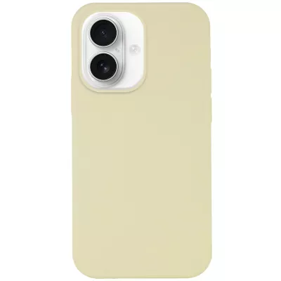 Чохол Silicone Case Full Protective (AA) NO LOGO для Apple iPhone 16 Plus (6.7") Жовтий / Mellow Yellow
